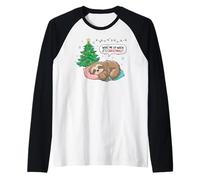 Sloths Official Sleep Pajamas Nightgown SleepySloths Camiseta Manga Raglan