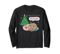 Sloths Official Sleep Pajamas Nightgown SleepySloths Manga Larga