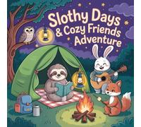 Slothy Days & Cozy Friends Adventure: A Cute Sloth Coloring Book For Kids With Adorable Animal Friends, Cozy Scenes, And Fun Daily Adventures