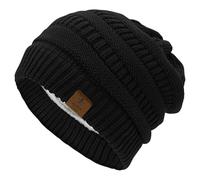 Slouchy Beanie Hat para Hombres y Mujeres, Gorros cálidos de Invierno, Sombrero Unisex Gorro de Punto, Suave Forro de Punto Gorra Gruesa y cálida, Gorro de Calavera Grueso, Gorras holgadas de Skate