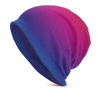 Slouchy Beanie Hat Skull Cap Rainbow Baggy Warm Mujeres Long Hip-Hop Stretch