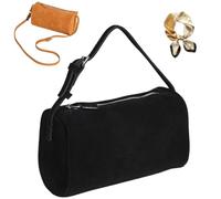 Slouchy Suede Hobo Bags, Women Versatile Retro Leather Handbag, Fashion Elegance Shoulder Bag for Fall and Winter