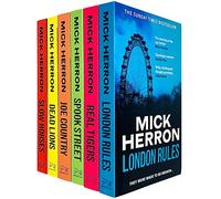Slough House Thriller Series Books 1 - 6 Collection Box Set by Mick Herron (Slow Horses, Dead Lions, Real Tigers, Spook Street, London Rules & Joe Country)