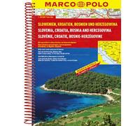 Slovenia/Croatia/Bosnia Road Atlas by Marco Polo Travel (January 08,2014)