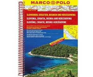 Slovenia/Croatia/Bosnia Road Atlas by Marco Polo Travel (January 08,2014)