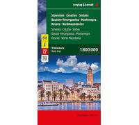 Slovenia, Croazia, Serbia 1:600.000: AK 7001 (Auto karte)