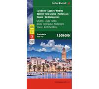 Slovenia, Croazia, Serbia 1:600.000: AK 7001 (Auto karte)
