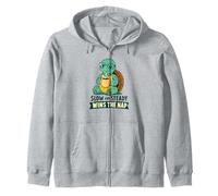 Slow and Steady GANA la Siesta Divertida Tortuga Sudadera con Capucha