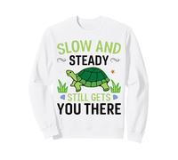 Slow and Steady Still Gets You There | Tortuga Sudadera