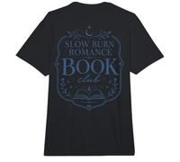 Slow Burn Romance Book Club Romance Reader Amante de los Libros Comfort Colors Adult Heavyweight T-Shirt