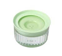 Slow Drinking Feeder, Spill Proof Water Bowl Dispenser, Size About 19x19x11cm, Detachable Waterer, Slow Feeder Container, Pet Supplies for Dogs and Cats, Sturdy PVC