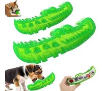 Slow Feed Chew and Fetch Crocodile, Dog Slow Feeder Puzzle Toy, Crocodile Dog Chew Toy for Large, Medium & Small Dogs, Interactive Puzzle Feeder for Snack Stash & Play, Chewing Training(Small+Large)
