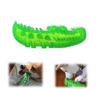 Slow Feed Chew and Fetch Crocodile,Dog Slow Feeder Puzzle Toy,Crocodile Dog Toy, Snack Stash & Play, for Large, Medium & Small Dogs Teeth Cleaning (Green,Large)