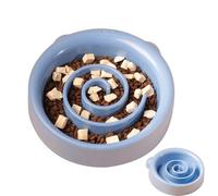 Slow Feed Puzzle Hundenapf,Slow Feeder Hundenapf,Tazones interactivos para perros | resistente antichoque para una alimentación más lenta, cuenco interactivo para perros para comer lentamente
