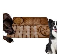 Slow Feeder - Alfombrilla de silicona para perros con alimentación lenta, para mascotas pequeñas, medianas y grandes, reduce el aburrimiento
