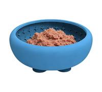 Slow Feeder Cat Bowl - Pet Dishes Slow Feeder Cat Bowls | Alimentadores de perros | Silicona sin límite Pets Dishes with Strong Suction Cup for Puppy Medium Pet Drinking Eating Water Standing Camping
