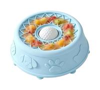Slow Feeder Cat Bowl - Puppy Feeding s for Eating Treats Control | Food Grade Silicone Suction Base, Puzzle Design Maze Structure, Anti Gulp Eating Aid Water Snack Enrichment Indoor Use