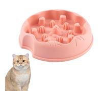 Slow Feeder - Cuenco para gatos con protección contra asfixia, para alimentos saludables, de hidratación antideslizante para perros pequeños, medianos y grandes