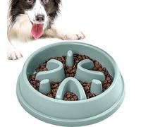 Slow Feeder Dog Bowl, Anti Gulping Puzzle Feeder, Non Slip Cat Cup, Healthy Eating Dish for Pets, Dishwasher Safe for Convenience, Pet Food Bowl for Home Use, 8.27x8.27x1.77 Inches
