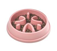 Slow Feeder Dog Bowl, Anti Gulping Puzzle Feeder, Non Slip Cat Cup, Healthy Eating Dish for Pets, Dishwasher Safe for Convenience, Pet Food Bowl for Home Use, 8.27x8.27x1.77 Inches
