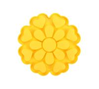 Slow Feeder Dog Bowl, antideslizante silicona Dish, 8,62 x 8,52 in Enrichment Feeding Design, Treat Dispenser Feature, Mental Stimulating Puzzle for Small, Medium Breeds Interactive Feeding