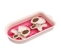 Slow Feeder Dog Bowl | Double Bowl Design Feeder | Anti Choking Dog Bowl | Maze Dog Food Bowl | Slow Feeding Bowl For Pets | Non Skid Design Stimulates Their Natural Instincts