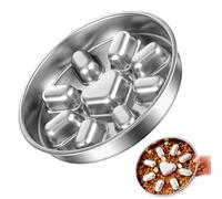 Slow Feeder Dog Bowl, Interactive Food Tray, 9.06x1.38 Inches Plate with Non-Slip Base, Anti-Choking Pet Container, 3D Puzzle Shape with Shallow Cavity, Dog Food Maker for Eating and Treat