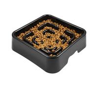 Slow Feeder Dog Bowl, Non Slip Food Grade Maze Bowl, 9.25x2.56 Inches Convenient Dishwasher Safe Pet Dish, Interactive Slow Eating Basin for Puppies and Dogs of