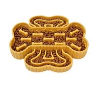 Slow Feeder Dog Bowl - Suction Cup Pet Food Dish For Puppies, Seniors, And Training | Antigolpes, Slow Eating Dog Bowl For Mental Stimulation, Indoor Use, Travel Feeding Dish, Prevent Bloat, Reduce F