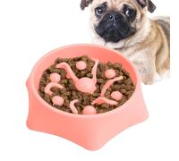 Slow Feeder Dog Bowls, Anti-Choking Dog Food Bowls, Puzzle Feeder Dog Bowls, Non-Slip Slow Feeder Bowl, Dog Lick Treat Bowls, Slow Eating Pet Bowls, Dog Puzzle Feeding Bowl, Interactive Slow Feed Bowl