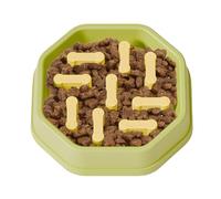 Slow Feeder Dog Bowls - Anti Choking Preventing Dishes, Healthy Eating for Cappy Pet Cat, Water Feeding for Small Large Medium Breed, Anti Gorging Solution, 1,77 pulgadas