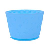 Slow Feeder Dog Bowls, Anti Skid Lick Bucket, Silicone Construction, 4.33x4.33x2.95 Inches Fast Eating Prevention, Dog Nibbling Food Dish for Small, Medium, Large Dogs, Cats