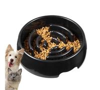 Slow Feeder for Dogs - Anti Choking Maze Puzzle Feeding Bowl, Interactive Pet Food Dispenser Game, Puppy Cat Slow Eating Dish, Mental Stimulation Enrichment Bowl for Medium Large Pets