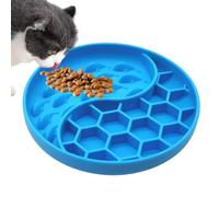 Slow Feeder Hundenapf,Lento para Perros - Cuenco de Silicona Antideslizante para Cachorros - Arnés para Perros, Accesorio Interactivo para Mascotas para Razas pequeñas y Medianas, Detiene la