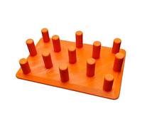 Slow Feeder Insert - Licking Maze Enrichment, Slow Feeder Bowl Insert for Feeding, Non Slip Gear, Pet Eating Tool with Strong Magnetic Base Design, Feeding Device for Digestion Support