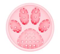 Slow Feeder Lick Bowl For Dogs - 4.7 Inches Silicone Non Slip Anti Tip Enrichment Mat, Treat Dispensing Puzzle | Pet Slow Feeding Training Toy For Boredom Relief, Digestion Support, Puppy Use