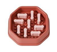Slow Feeding Dog Bowl | Antigolpes, Dish | Slow Down Eating Dishes | Alimentador de alimentos no duradero para perros cachorro | Interactive Healthy Eating Bowl For Small Medium Large Breed Dogs Water