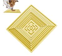 Slow Feeding Dog Bowl, Waterproof Puzzle Feeder Cats, Silicona no deslizante, 7,87 x 7,87 pulgadas Safe Interactive Eating Solution for Indoor Puppy, Kitten, Pet Enrichment