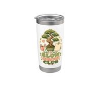 SLOW GROW CLUB Bonsái Planta Vaso térmico de acero inoxidable de doble pared