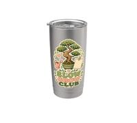 SLOW GROW CLUB Bonsái Planta Vaso térmico de acero inoxidable de doble pared