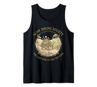 Slow Hiking Society El último en la Cima GANA Tortuga Camiseta sin Mangas