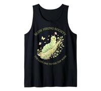 Slow Hiking Society The Last One to The Top GANA Hombres Mujeres Camiseta sin Mangas