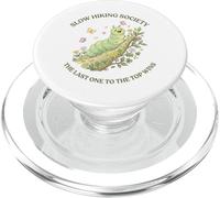 Slow Hiking Society The Last One to The Top GANA Hombres Mujeres PopSockets PopGrip para MagSafe