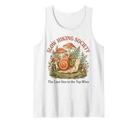 Slow Hiking Society The Last One To The Top Wins Naturaleza Camiseta sin Mangas