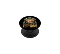 Slow Hiking Society The Last One To The Top Wins Naturaleza PopSockets PopGrip Adhesivo