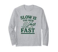 Slow Is The New Fast Snail Funny Slow Living Manga Larga