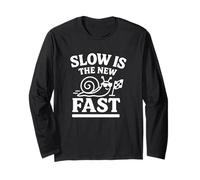 Slow Is The New Fast Snail Funny Slow Living Manga Larga