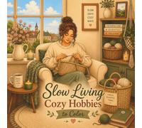 Slow Living Cozy Hobbies to Color: 39 Slow Living Scenes of Creative Hobbies & Simple Joys (Slow Living Cozy™ Coloring Book Series)