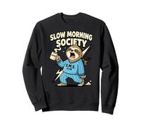 Slow Morning Society Coffee S.m.s Sloth Ultra Cámara Lenta Sudadera