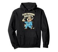 Slow Morning Society Coffee S.m.s Sloth Ultra Cámara Lenta Sudadera con Capucha